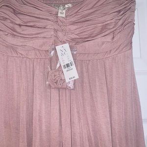 *New* New York&Co.  Rose strap/less summer dress M